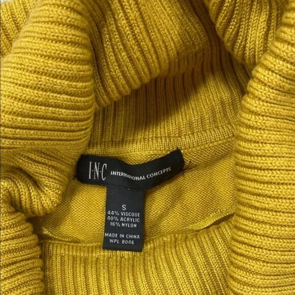 INC International Sweater Turtleneck With Long Neck - Picture 3 of 9